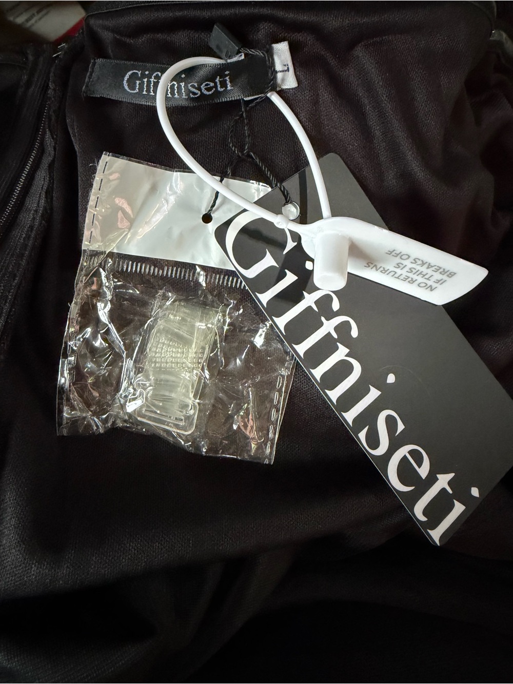 Griffniseti Black Velvet Cold Shoulder Maxi Dress NWT Size Large Stretch Gown - Picture 6 of 7